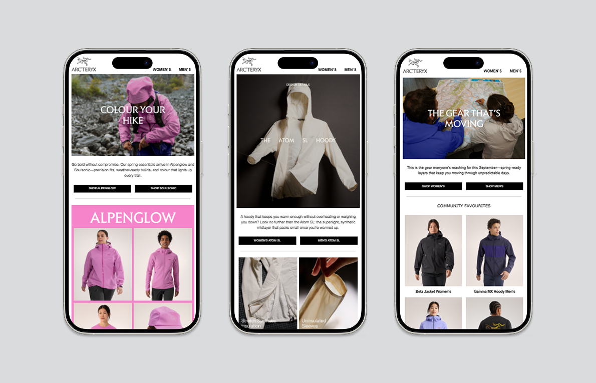 Arc’teryx CRM Design System cover